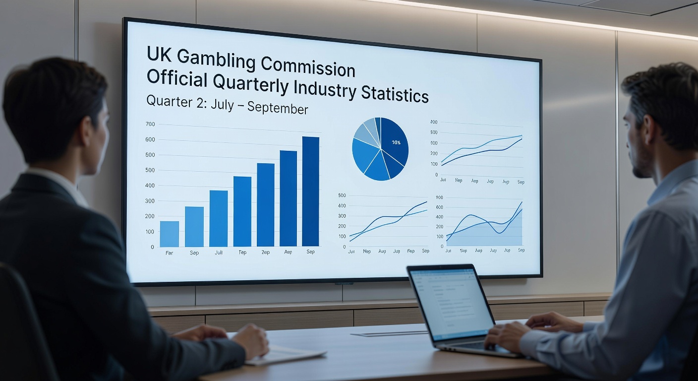 Chart illustrating remote vs non-remote GGY contributions in the UK gambling sector for Q2 2025