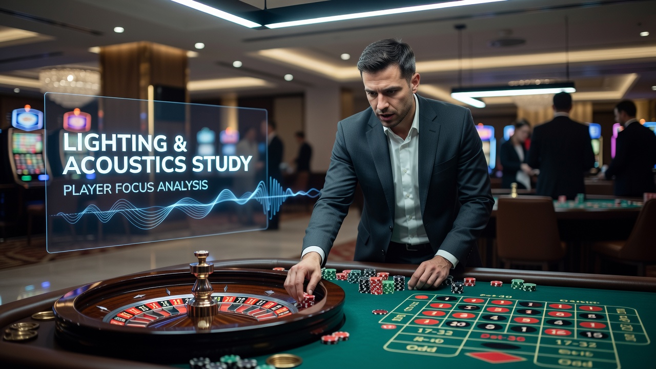 Casino Ambiance Factors: How Light and Sound Shape Player Focus at Live Roulette Tables