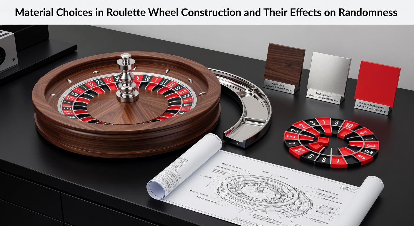 Close-up view of a roulette wheel showing pocket separators and ball track materials
