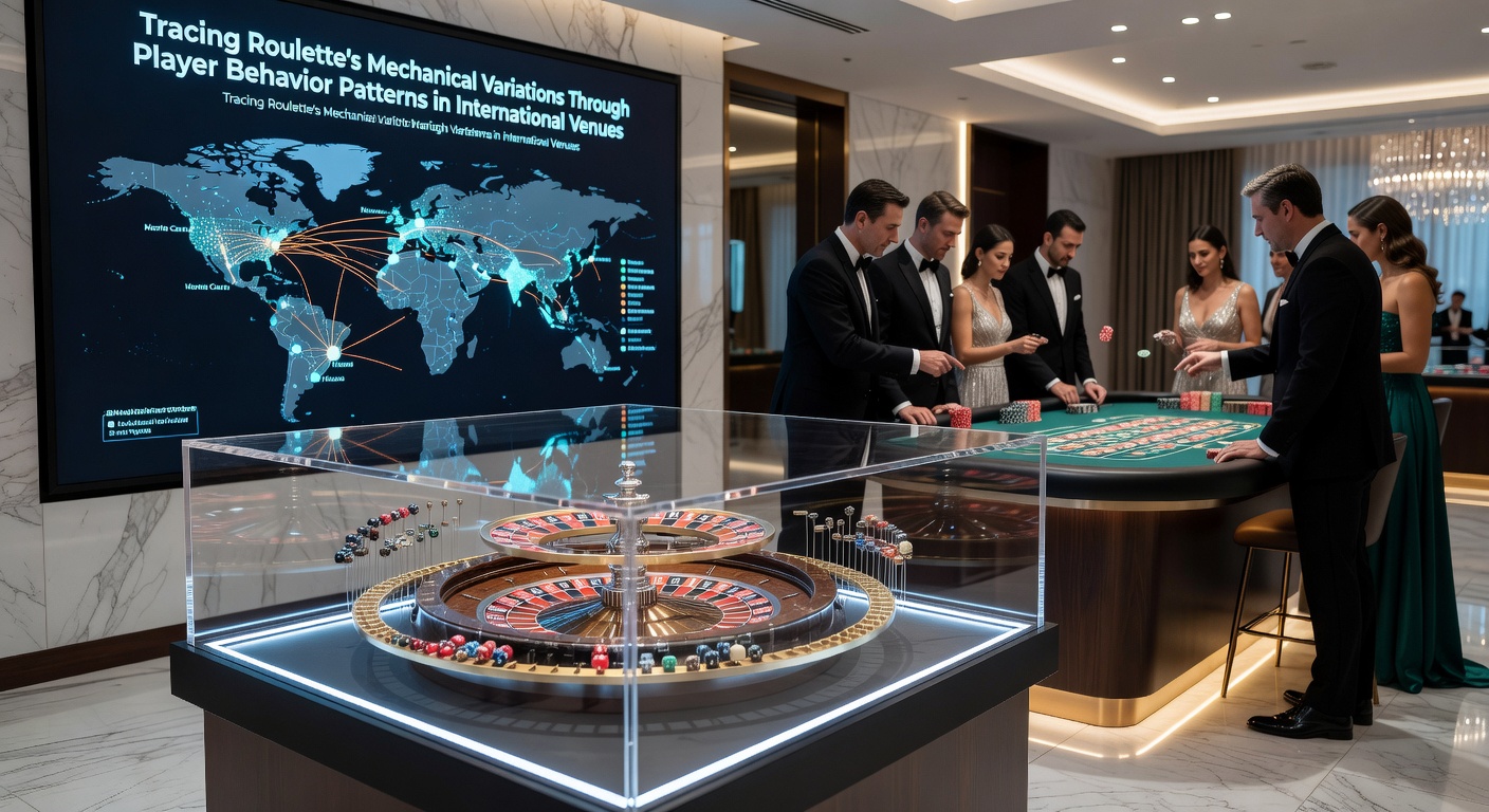 Players analyzing roulette outcomes at an international gaming table
