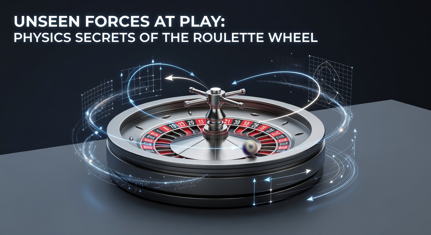 A precision-engineered roulette wheel in mid-spin, with the ivory ball dancing along the tilted track under bright casino lights